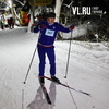 На Русском острове провели первые в этом году соревнования по лыжным гонкам