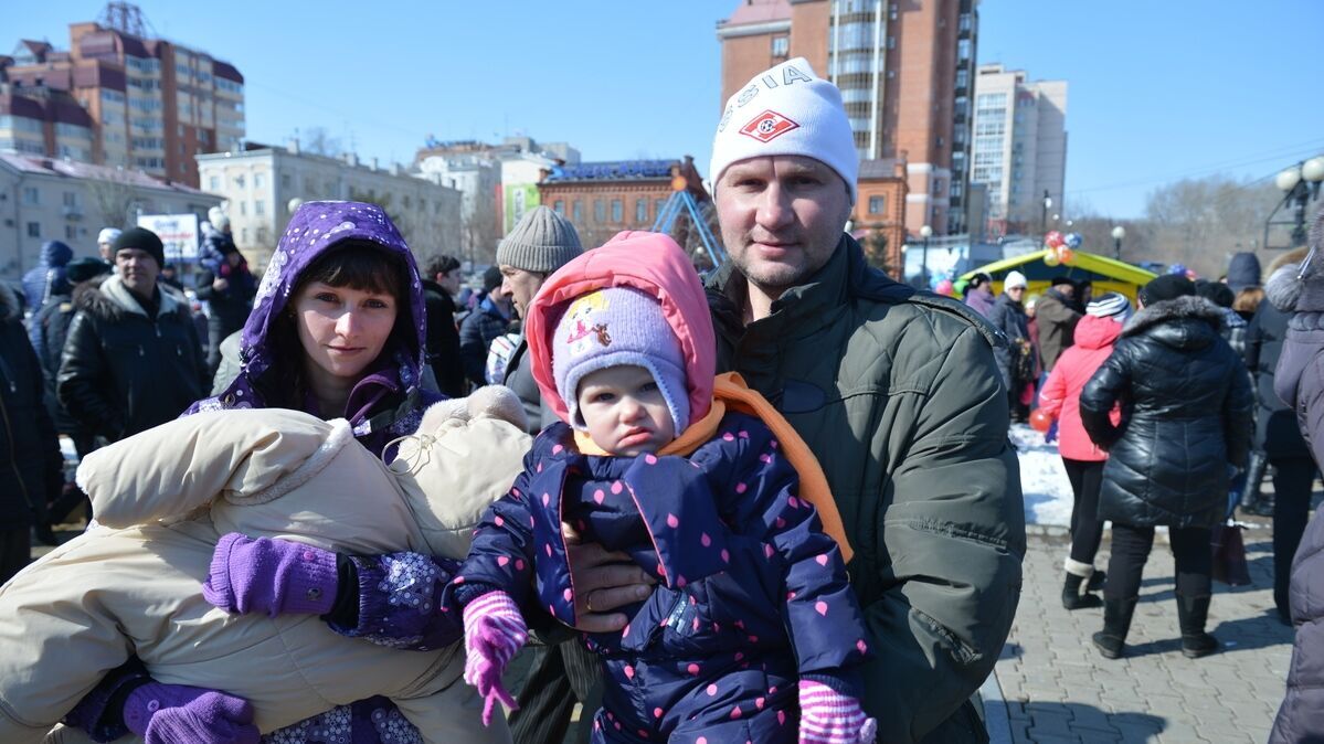 Семья увеличилась. Евгений Столешников Хабаровск.