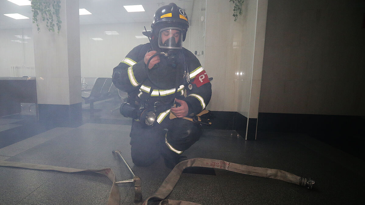 Два человека едва не погибли при пожаре в центре Хабаровска