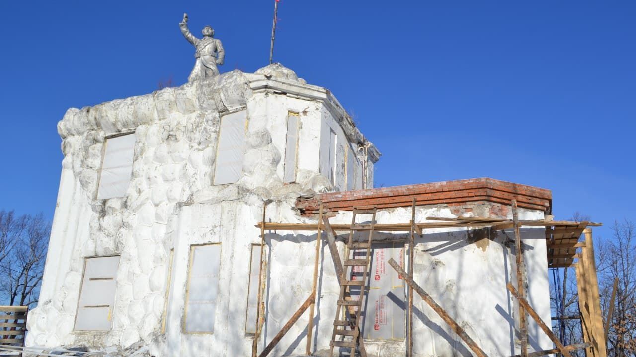 Реставрация Волочаевского музея закончится в октябре (ФОТО)