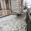 Напротив бывшего корпуса ДВГТУ снег со льдом также не убрали начисто — newsvl.ru