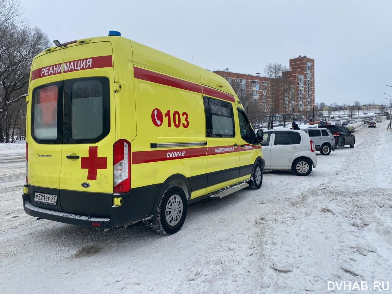 В спорное ДТП попала полицейская машина на Волочаевской (ФОТО) — Новости  Хабаровска