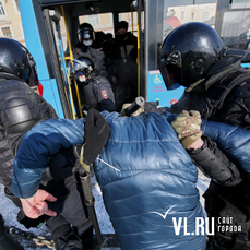 Во Владивостоке оштрафовали более 100 участников протестной акции от 31 января, среди них – мужчина с простреленной ногой