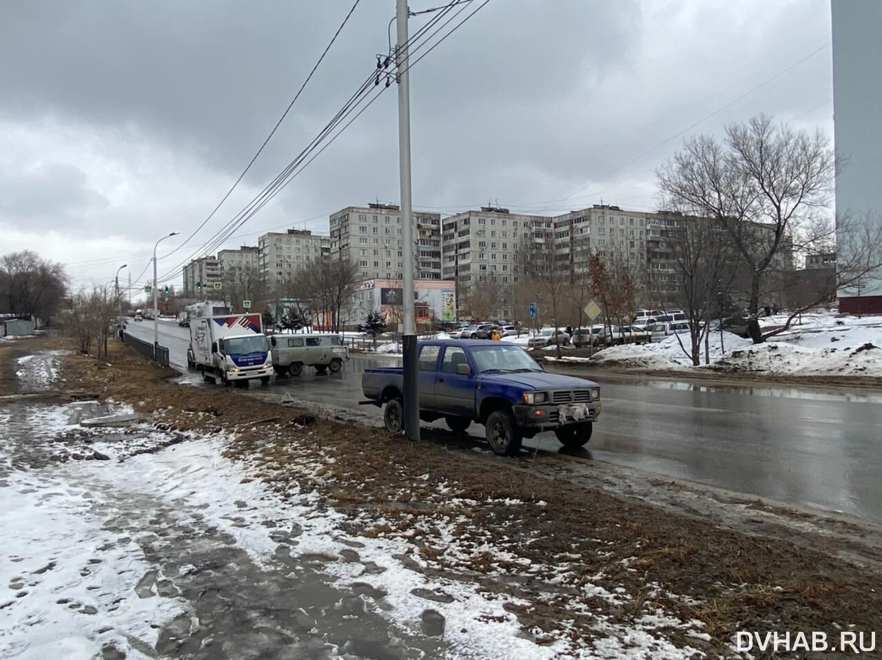 Водитель машины медслужбы устроил аварию на Демьяна Бедного (ФОТО) —  Новости Хабаровска