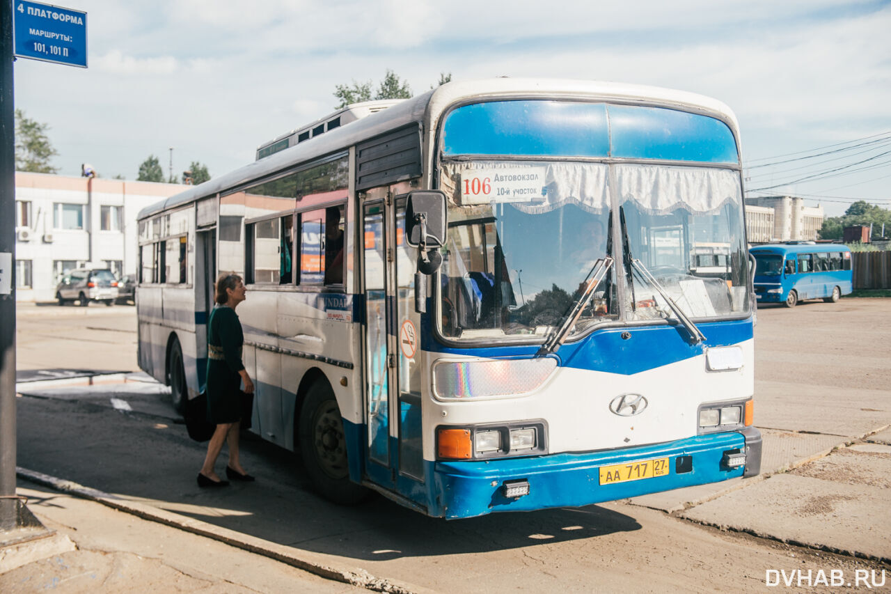 Хабаровск некрасовка автобус