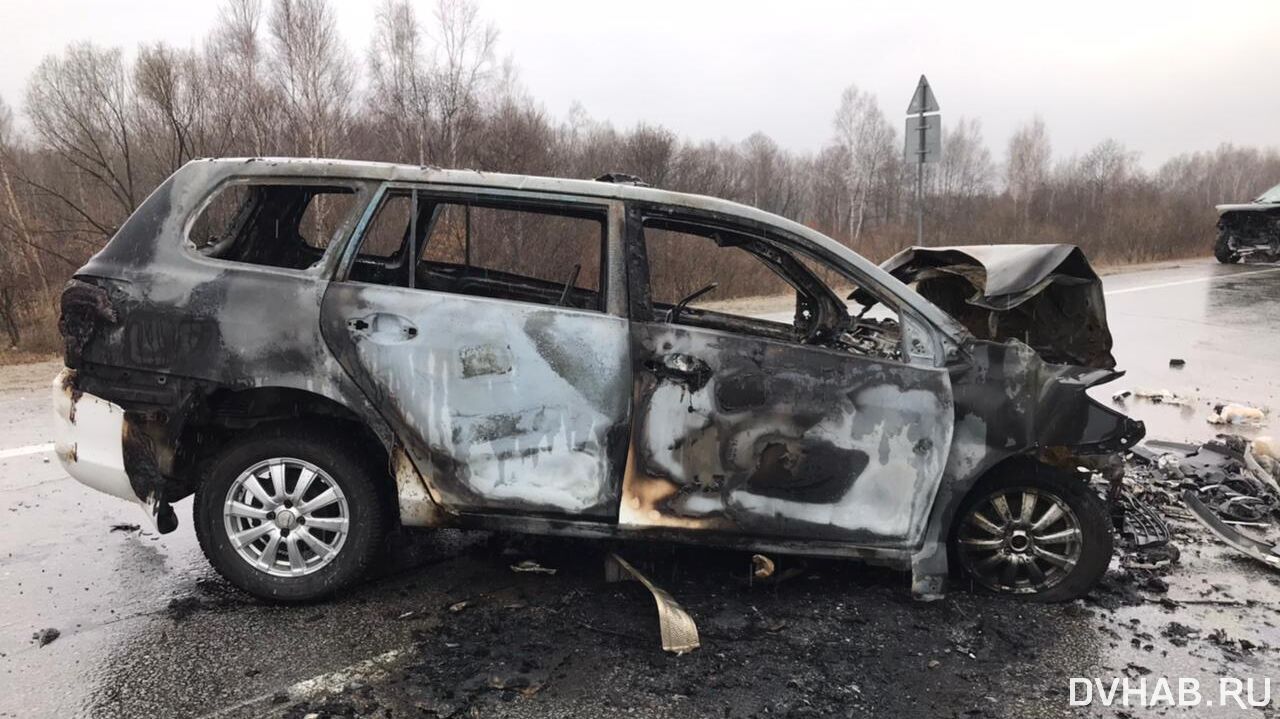 Водитель Toyota Fielder погиб в автокатастрофе у села Ровного (ФОТО; 18+) —  Новости Хабаровска