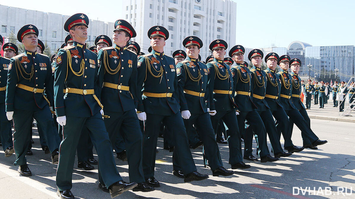 В Хабаровске ограничат движение на время репетиции парада (ГРАФИК)