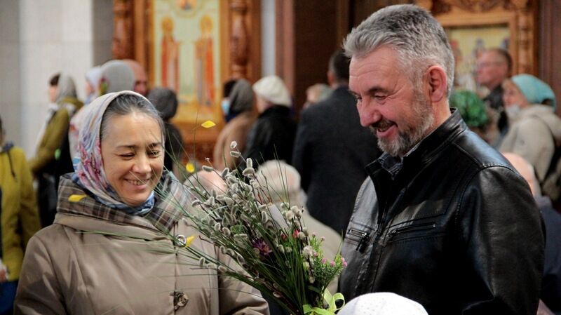 Православные во всем мире встречают Вербное воскресенье