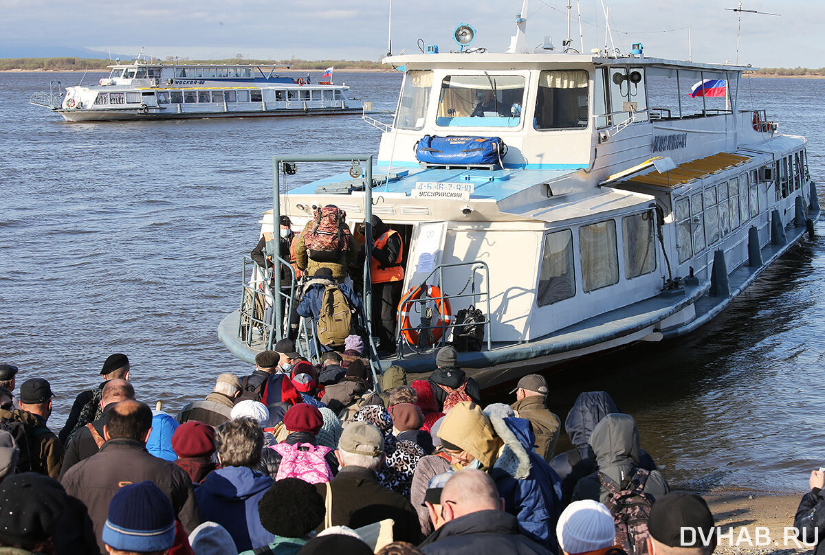 Прогулка на теплоходе хабаровск. Навигация Амур.