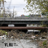 Во Владивостоке русла рек утопают в мусоре и ветках, оставшихся ещё после ледяного дождя (ФОТО)