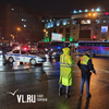 Центр Владивостока перекрыли на 20 минут раньше для вечерней репетиции парада Победы