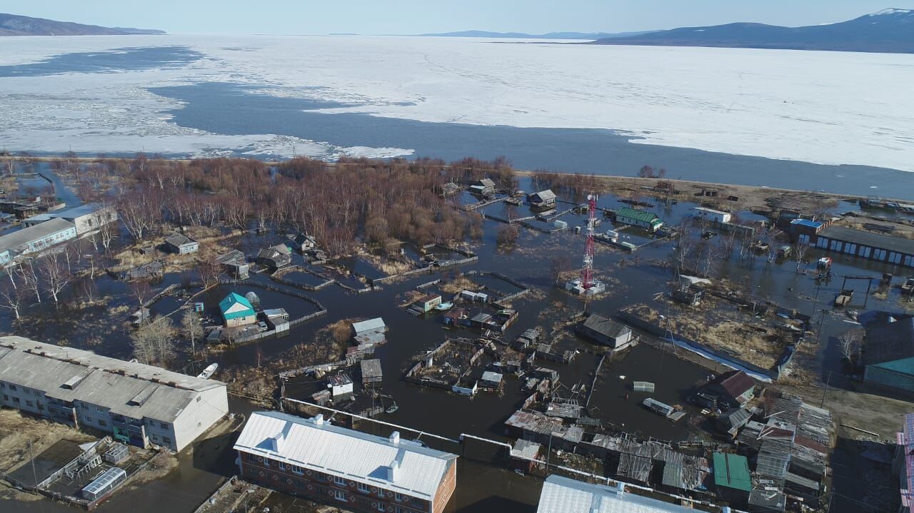 Свыше десятка домов подтоплены в поселке Хабаровского края (ФОТО)