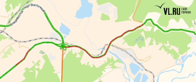 Новая дорога на находку из владивостока карта