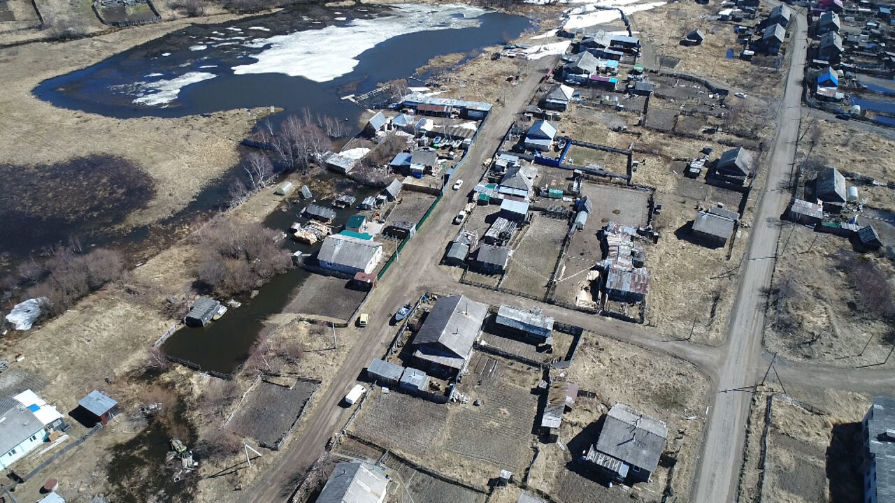 Все жилые дома в Николаевском районе освободились от воды (ФОТО) — Новости  Хабаровска