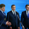С рабочей поездкой в Приморье прибыл и министр РФ по развитию Дальнего Востока и Арктики Алексей Чекунков (справа) — newsvl.ru