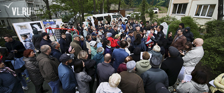 Жители против строительства дома