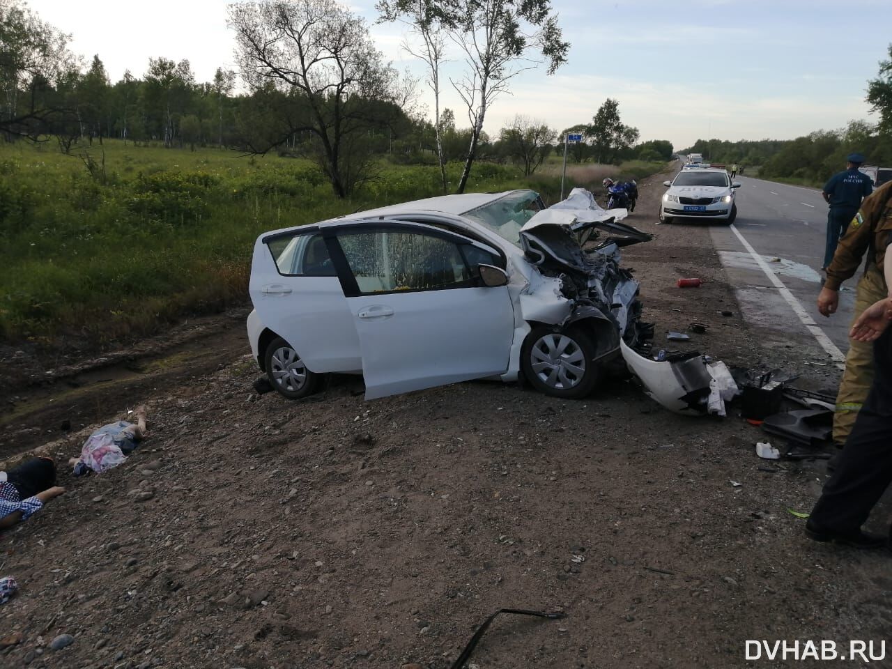 Пять человек погибли в автокатастрофе на трассе Хабаровск - Владивосток  (ФОТО; ОБНОВЛЕНИЕ) — Новости Хабаровска