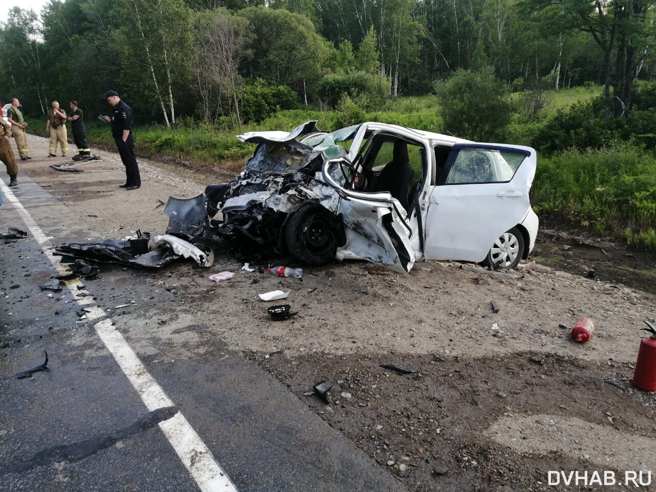 Пять человек погибли в автокатастрофе на трассе Хабаровск - Владивосток  (ФОТО; ОБНОВЛЕНИЕ) — Новости Хабаровска