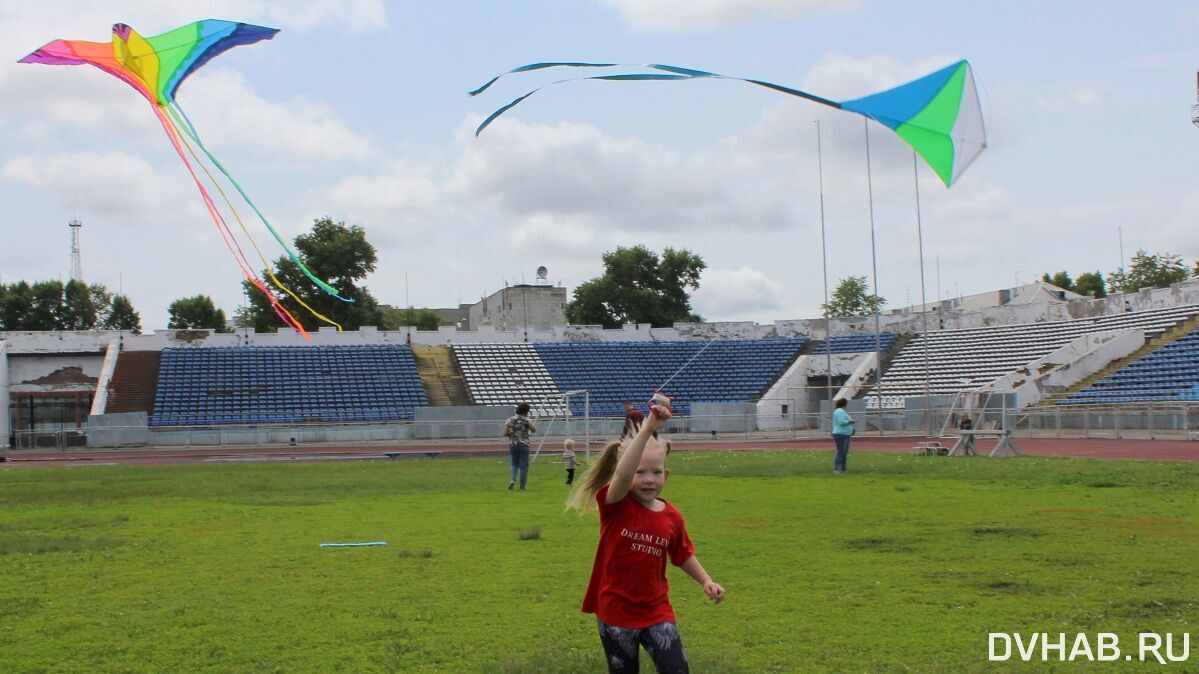 Воздушных змеев запустили комсомольчане в День молодёжи (ФОТО;ВИДЕО)