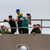 Церемония спуска нового судна началась в полдень  — newsvl.ru