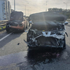 На Басаргина произошло ДТП с тремя автомобилями