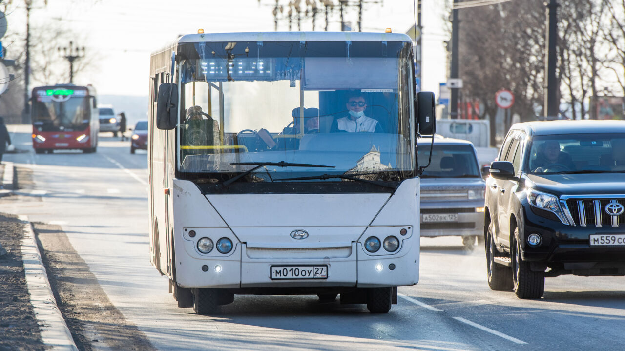 Еще один автобус таинственно исчез в Хабаровске