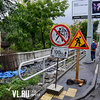 На Партизанском проспекте разрыли тротуар — здесь сделают новую подпорную стену и заменят асфальт (ФОТО)