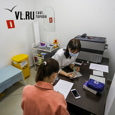 В мобильных пунктах вакцинации Владивостока можно сделать прививку от гриппа 