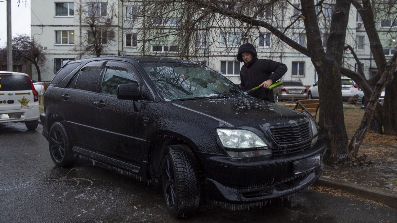 Ледяной шторм: Хабаровск проснулся в оковах (ФОТО; ВИДЕО; ОБНОВЛЕНИЕ) —  Новости Хабаровска