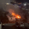 В субботу во Владивостоке горел частный дом