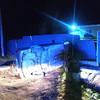 В Артёме пьяный угонщик, уходя от погони, врезался в забор наркодиспансера (ФОТО)