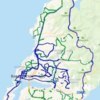 Карта мэрии с маршрутом снегоуборочной техники. Синие линии - обработка реагентом, зелёные - песко-соляной смесью — newsvl.ru