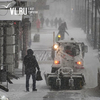 Во Владивосток пришёл снежный циклон (ФОТО)