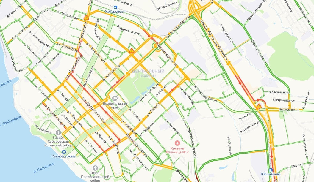 Пробки хабаровск. Пробки в Хабаровске сейчас. Пробки Хабаровск онлайн. Яндекс пробки Хабаровск онлайн.