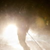 Сноубордисты катались в свете автомобильных фар — newsvl.ru