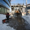 Одно из немногих мест в городе, где лестницы и тротуары полностью почистили — newsvl.ru