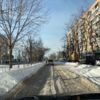 На Русской - снежные колеи вместо проезжей части — newsvl.ru