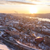 Почищенные от снега улицы видно и с высоты — newsvl.ru