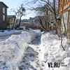 Тротуары в центре Владивостока почищены «на троечку» (ФОТО)