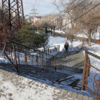 Лестница от бывшего троллейбусного кольца к остановке «Комарова» — newsvl.ru