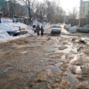 Вода течёт с лета, но зимой проблема перешла в новое агрегатное состояние — newsvl.ru