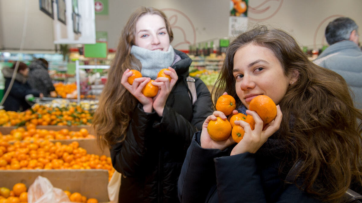 Ценник на мандарины в Хабаровске вырос из-за пандемии — Новости Хабаровска