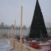 28-метровую ёлку уже почти украсили — newsvl.ru