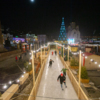Ледовые дорожки стали главным новшеством новогоднего городка — newsvl.ru