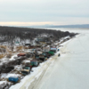 Вот как выглядит лиман Раздольной. Береговая полоса застроена лодочными гаражами и домиками — newsvl.ru