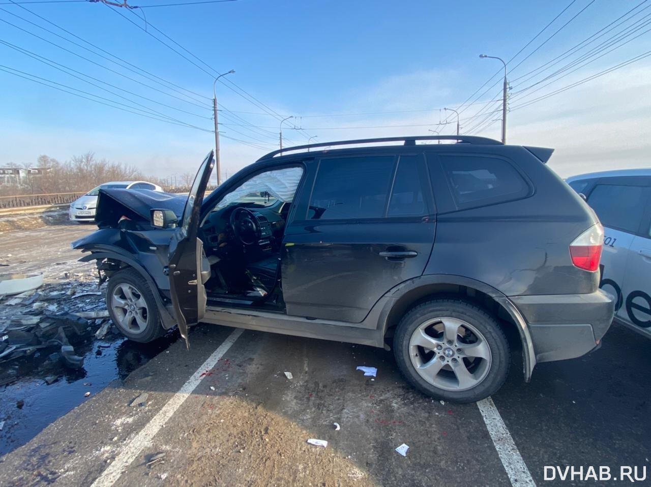 На ровном месте устроил серьезную аварию хабаровчанин на BMW (ФОТО) —  Новости Хабаровска