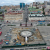 Под "сухим" фонтаном в центре Владивостока монтируют трубопровод и систему наружной канализации — newsvl.ru