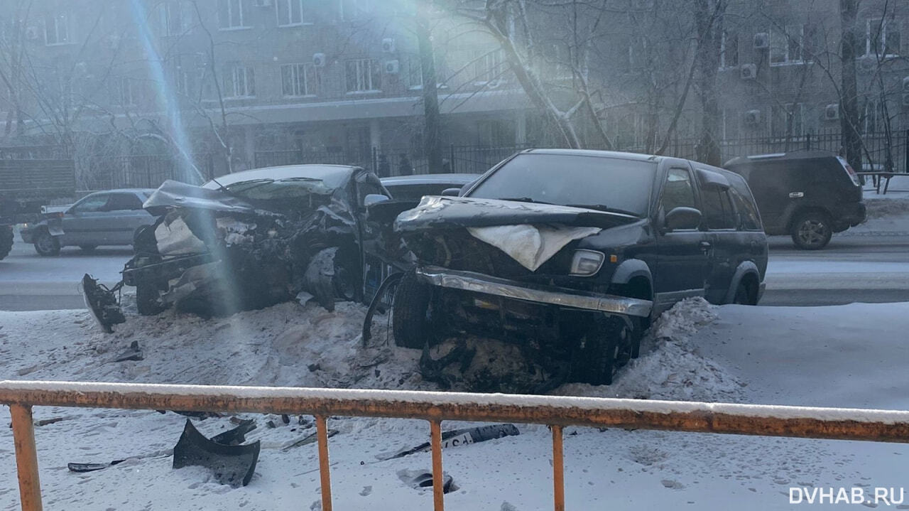 Пробка дня: несколько часов держался затор на Суворова из-за ДТП (ФОТО) —  Новости Хабаровска