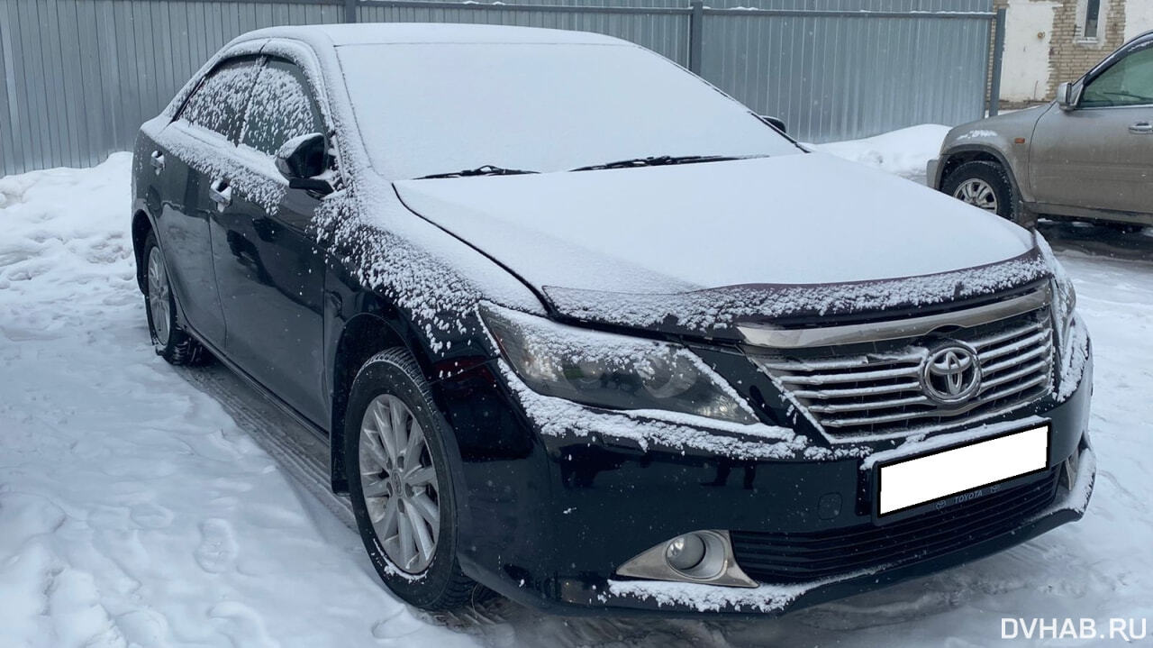 Новогоднее чудо: угнанную полтора года назад Camry вернули хабаровчанину  (ФОТО; ВИДЕО) — Новости Хабаровска