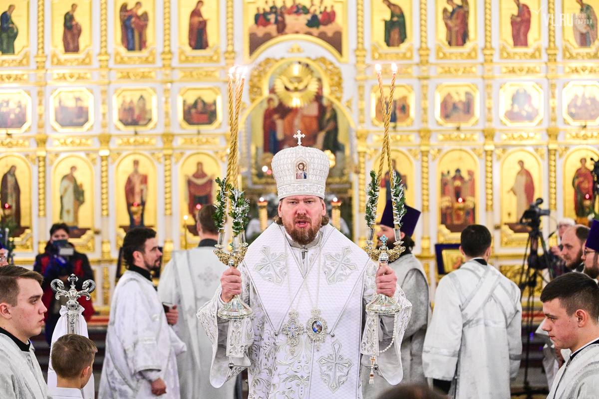 Храмы Владивостока зимой